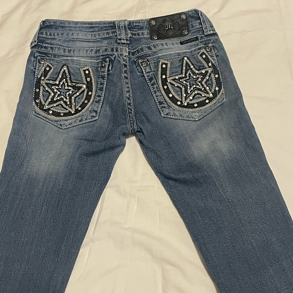 Miss me lucky star horseshoe